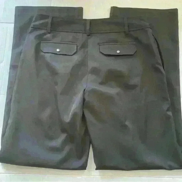 Izod Golf Stretch Pants Women's Size 4 Black Straight Leg Pants - Picture 4 of 4